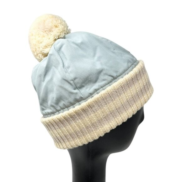 CHANEL Sport Vintage Coco Mark Logo Knit Beanie Winter Ski Hat #M Blue [105001] - Picture 3 of 13